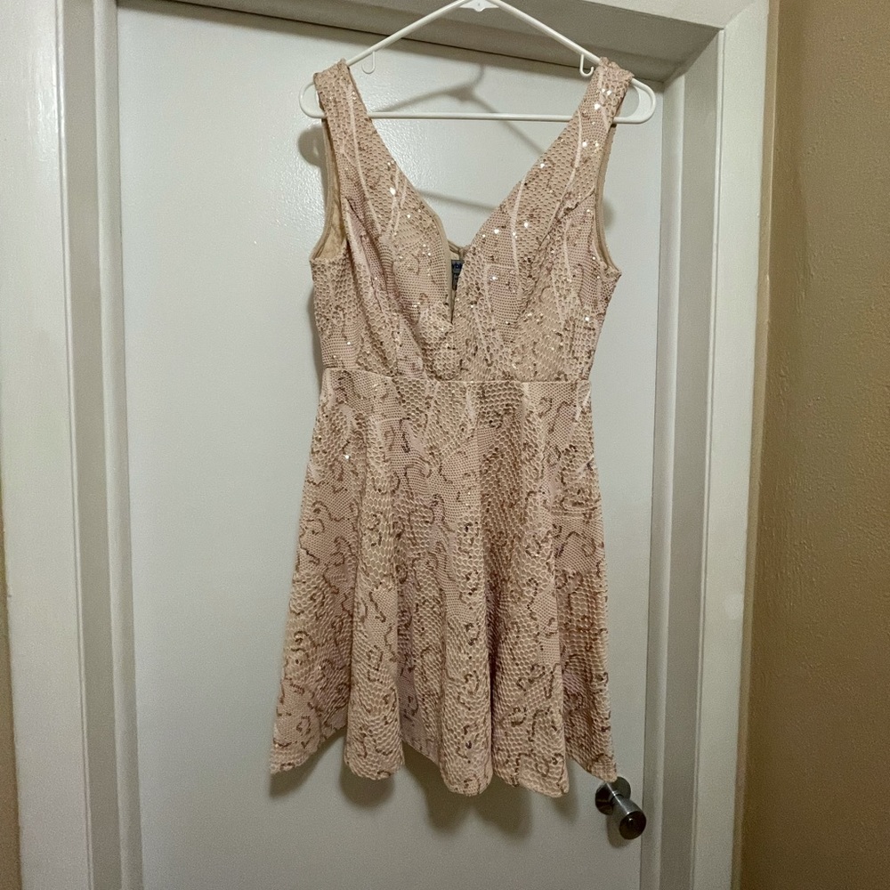 Bailey Blue Sequin Dress